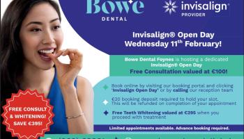 Invisalign Open Day coming to Bowe Dental Foynes this February
