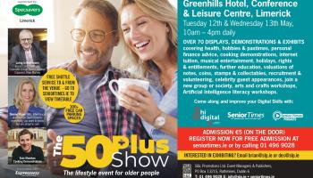 Looking to be inspired in your retirement? &ndash; The 50 Plus Show returns to Limerick