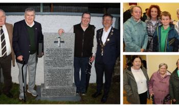 PICTURES: County Limerick village unveils famine memorial stone