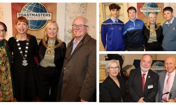 PICTURES: Toastmasters International brings public speaking bus tour to Limerick