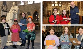 PICTURES: Limerick students visit St Mary's Cathedral for art project