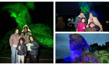 PICTURES: Con Mór the giant brings Halloween folklore to Limerick