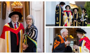 PICTURES: University of Limerick awards honorary doctorate to Professor Patrick Honohan