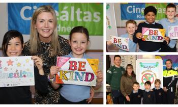 PICTURES: Kindness takes flight as Cineáltas Flag Is raised in County Limerick school