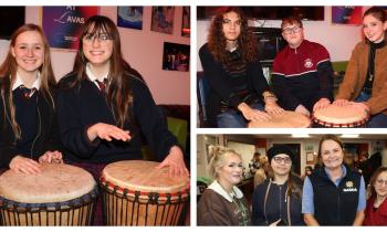 PICTURES: Limerick Youth Service host drumming and art sessions