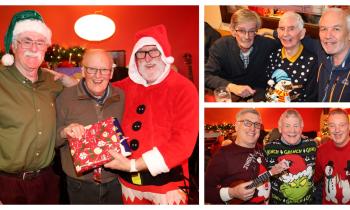 PICTURES: A Limerick Men's Shed throws a fantastic Christmas party