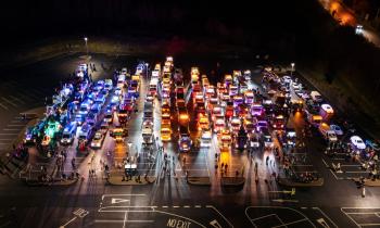 PICTURES: Limerick lit up in spectacular fashion for Blue Light charity run