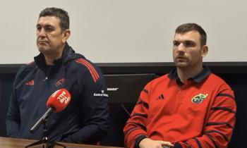 WATCH: Clayton McMillan Tadhg Beirne Leinster 