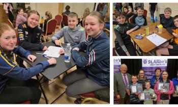 PICTURES: Thinking caps on for Limerick students at the Credit Union Schools Quiz