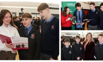 PICTURES: Career paths explored by ambitious Limerick students at careers fair