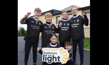 PICTURES: LGFA and GAA clubs team up with school to launch Limerick parish's Darkness into Light