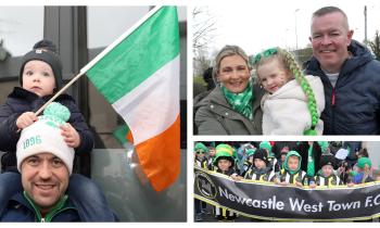 PICTURES: Newcastle West comes alive for a memorable St Patrick&rsquo;s Day Parade