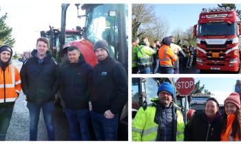 PICTURES: Limerick people join fuel protest in Foynes