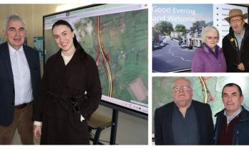 PICTURES: Limerick village holds public meeting on proposed new route plans