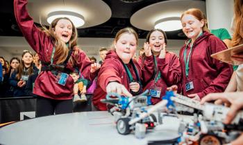 PICTURES: Annual Analog Devices Primary Schools Robotics Competition Final in Limerick