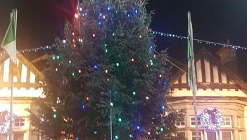 Limerick village shines brightly as traditional Christmas Tree takes centre stage