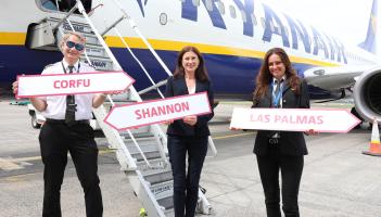 Festive atmosphere at Shannon Airport as first Corfu service takes off
