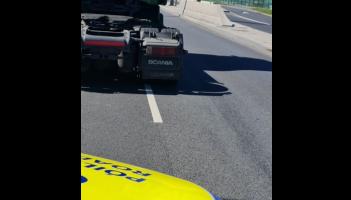 Lorry driver with no haulage license or vehicle tax caught by gardaí