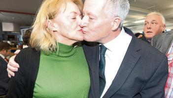 Sweet victory sealed with a kiss by Kieran O’Donnell who was re-elected to Limerick City seat