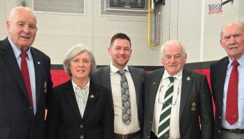 St Munchin's College honour past pupil and current IRFU President Declan Madden