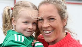 PICTURES: Limerick supporters cheer on Senior Ladies Football team