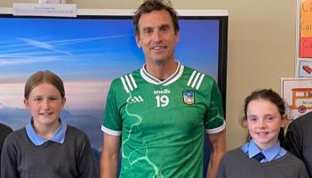 Limerick school receives special visit from world-renowned climber
