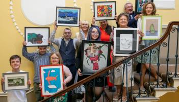 Limerick artist showcased horror-inspired art at Connecting Artists Exhibition