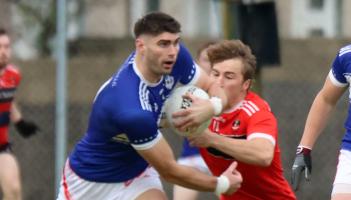Adare secure third win in Limerick senior football championship with hard fought victory over Oola