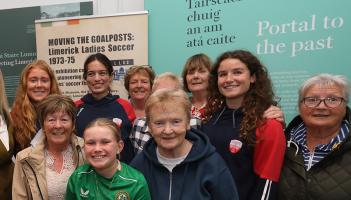 Moving The Goalposts exhibition launched to celebrate Limerick soccer pioneers