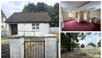 PICTURES: Irish village's tiny ex-Garda station with huge potential could be yours for €45k