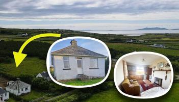 PICTURES: Irish coastal cottage with sea air and sandy beaches up for grabs at just €75k