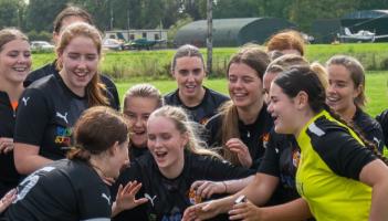 PICTURE: Aisling Annacotty celebrate Limerick WSSL Division 1 Cup final win over Newtown Rovers