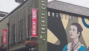 Brushstrokes and brass notes at brewery in Limerick city