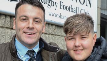 PICTURES: Supporters cheer on Shannon RFC and Cashel in All-Ireland League