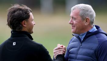 Cian Foley celebrates big Dunhill Links Team Championship golf success in Scotland