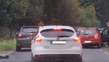 Emergency services at scene of two car collision in Limerick