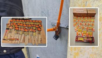 LIVE: Gardai seize large amount of illegal fireworks during searches of Clare properties