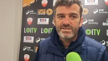 WATCH: Treaty United manager Tommy Barret reacts to his side's win over Bray Wanderers 