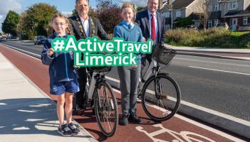 Limerick leading the Active Travel way for infrastructure across Ireland