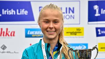 Limerick's Dublin Marathon winner links to Manchester United