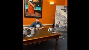 Limerick book signing for Irish author's thought-provoking work of dystopian fiction