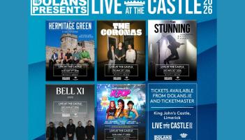Dolan&rsquo;s announces massive 2026 &ldquo;Live at the Castle&rdquo; line-up at King John&rsquo;s Castle