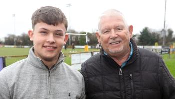 PICTURES: Supporters cheer on Young Munster and Nenagh Ormond in AIL clash