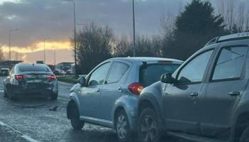 BREAKING: Three-vehicle collision causes rush hour traffic delays in Limerick