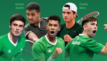 Rising Limerick tennis star 'extremely excited' to be named in first Ireland Davis Cup squad for UL tie
