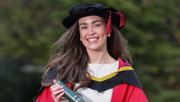 Lauren Guilfoyle graduates with Doctorate from University of Limerick