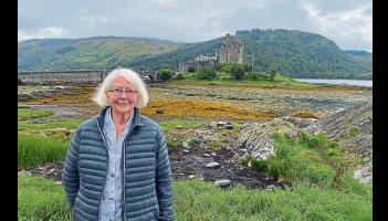 Kay realised her dream of returning to family roots