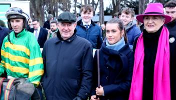 WATCH: Limerick owner JP McManus celebrates Irish Gold Cup success at Leopardstown