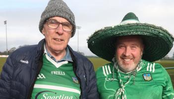 PICTURES: Supporters cheer on Limerick and Down in Allianz Football League Division 3 clash