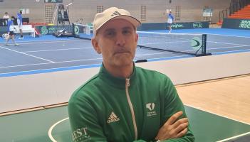 WATCH: Conor Niland Davis Cup